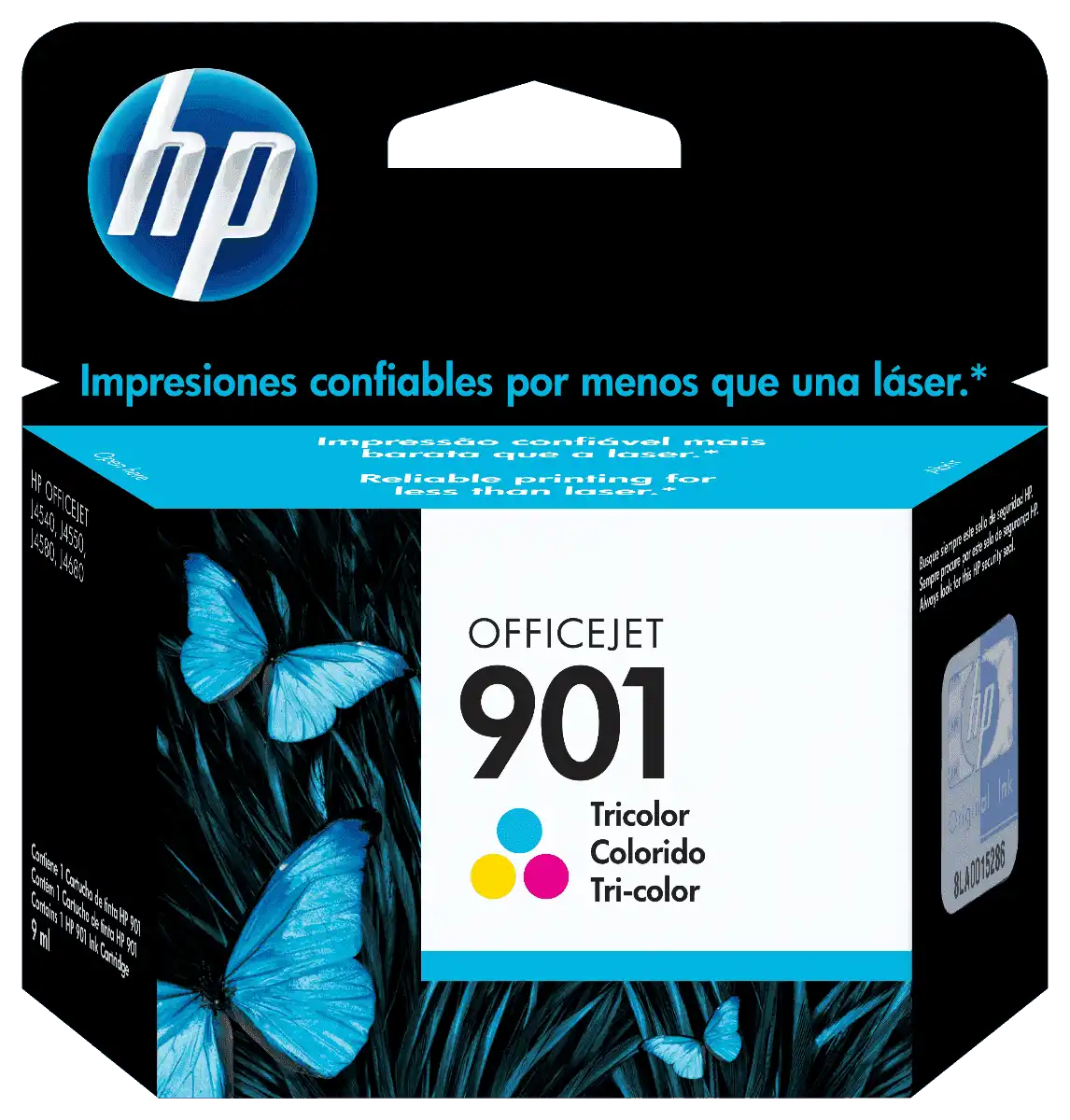 Cartucho Original HP 901 Colorido CC656AB 13ml – HP