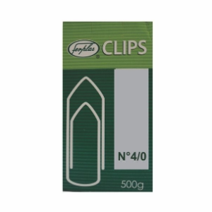 Clips Galvanizado 4/0 Caixa 500g – Ferplas