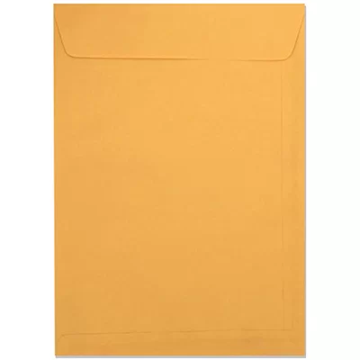 Envelope 16×22 Kraft Ouro Caixa 250 Unidades – Reipel