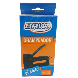 Grampeador Pistola Plástico 106/6 106/8 GP6000 – BRW