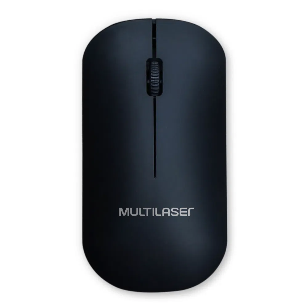 Mouse Slim Óptico USB sem Fio Wireless 1200 dpi – Multilaser