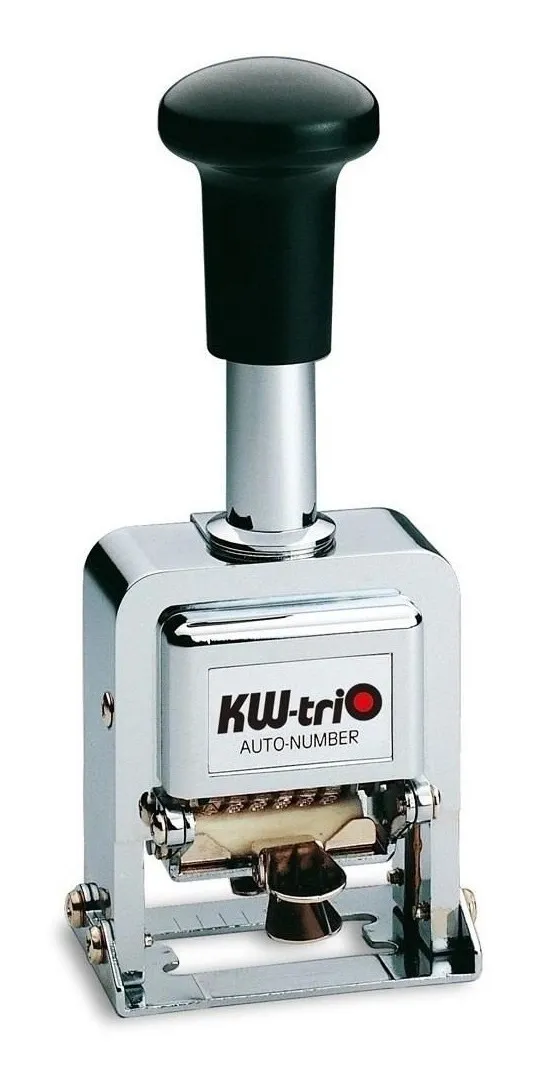 Numerador Automático Metal 20600 6 Dígitos 7 Funções – KW-Trio