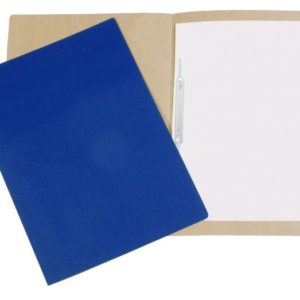 Pasta Cartão Duplo Azul – Polycart